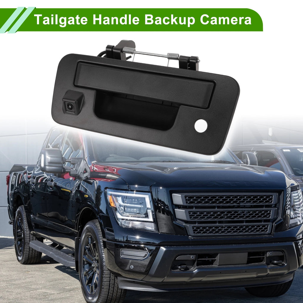 Tailgate Handle Backup Rear View Camera No. 906069FM1A for Nissan Titan (2013–2015)