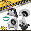 Set of 4 Engine Motor & Transmission Mounts for Chevy Equinox (2001–2017)