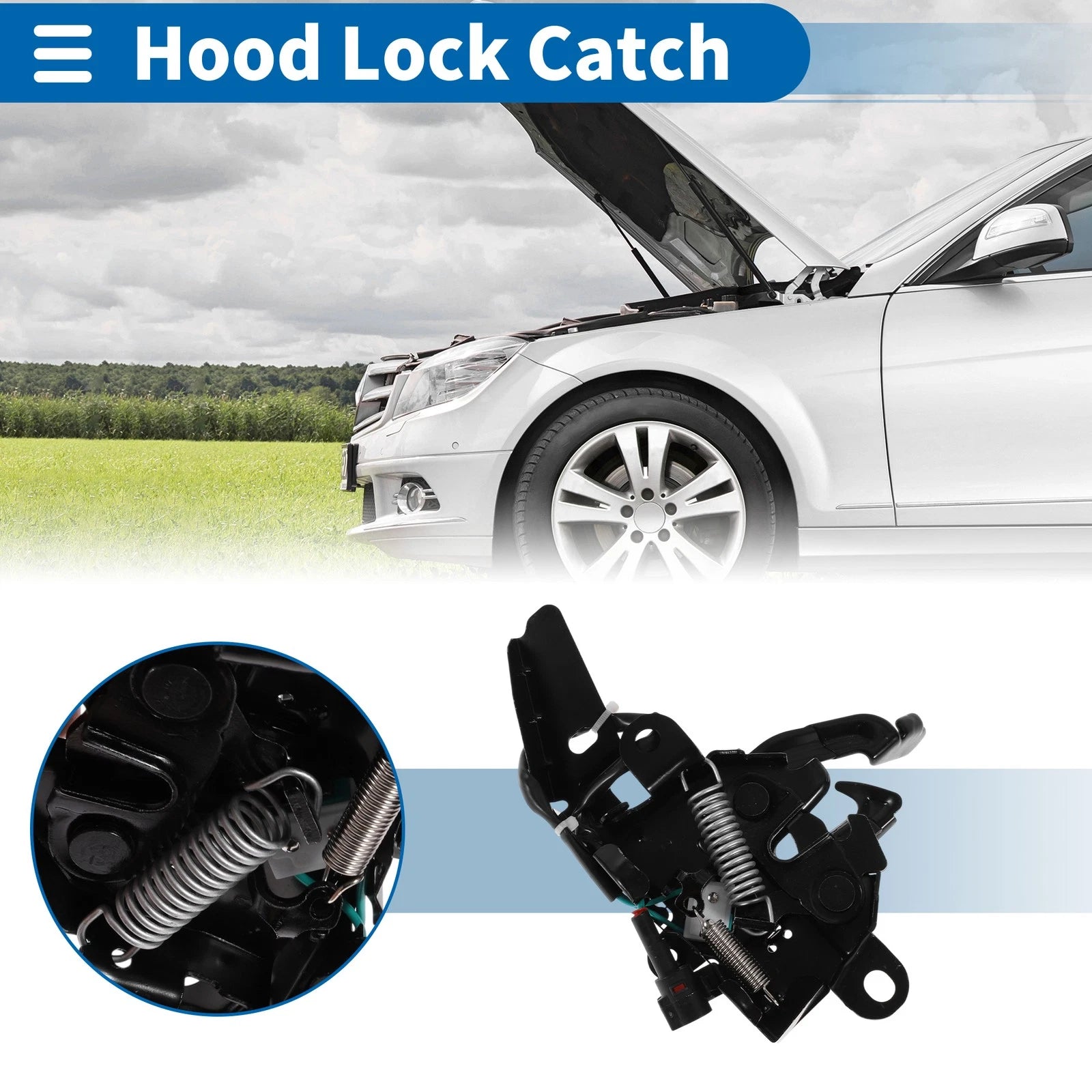Hood Latch Assembly for Toyota Corolla (2020–2023) No. 5351012C01