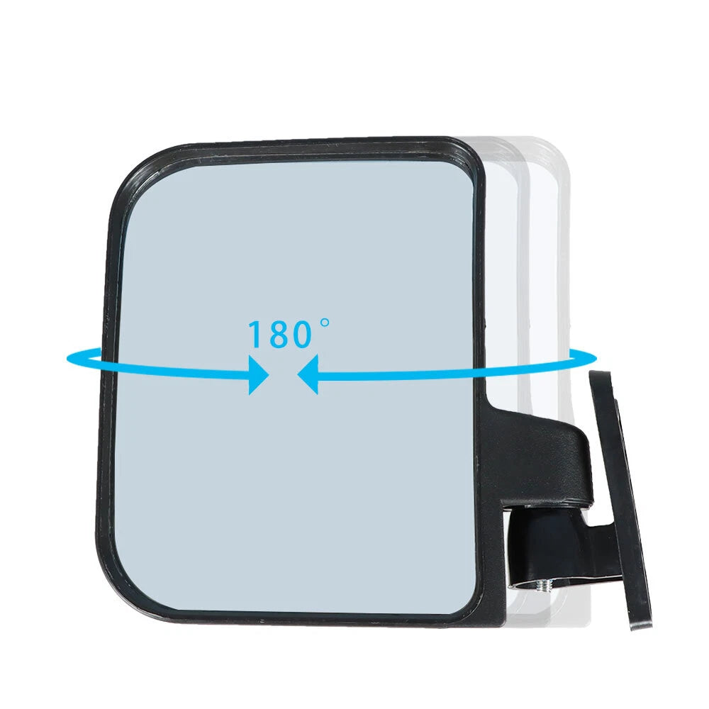 Side Mirrors with LED Turn Signal for EZGO Golf Cart