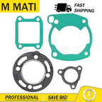 Top End Rebuild Kit Size B 47mm Piston Gaskets for Honda CR80R (1986–1991)