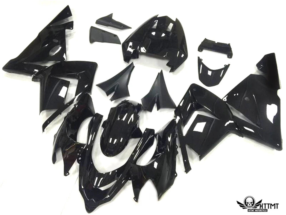 ABS Fairing Kit for Kawasaki Ninja ZX10R (2004–2005) Black