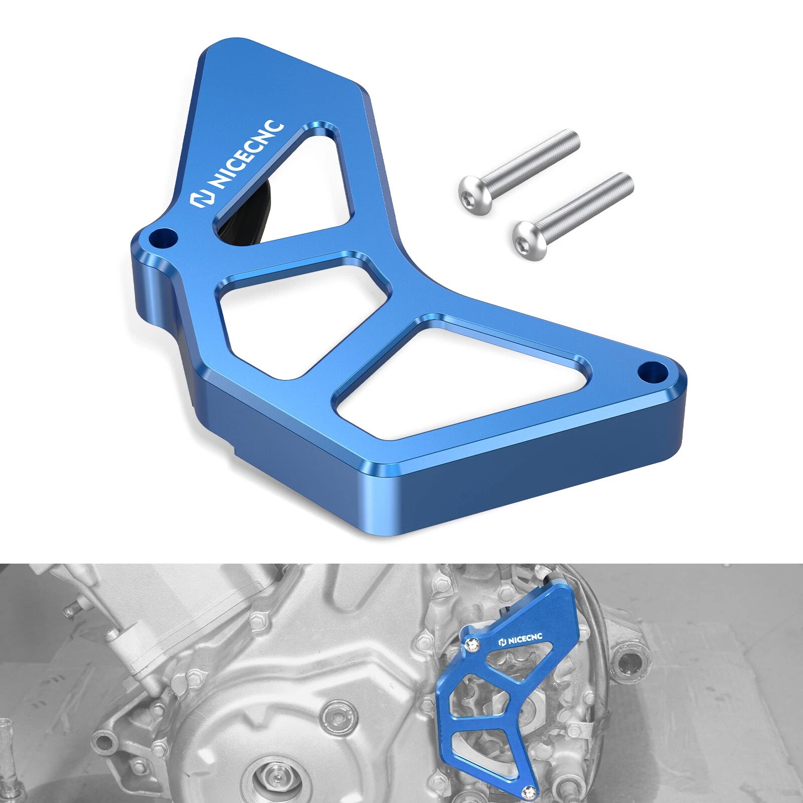 Case Saver Sprocket Cover Chain Guide for Yamaha Raptor 700R YFM700 (2009–2025)