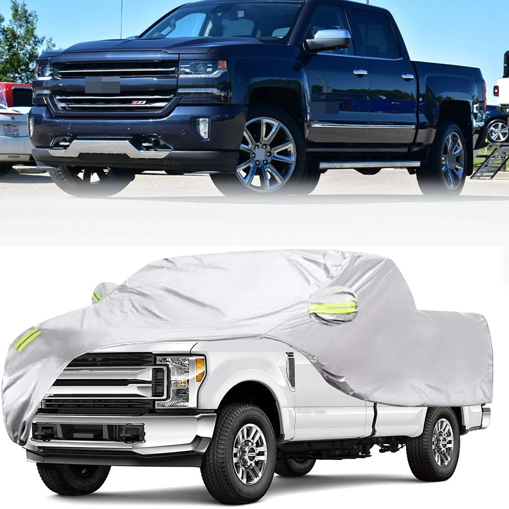 Car Cover for Chevrolet Silverado 1500 (2019–2023) Waterproof UV Dust