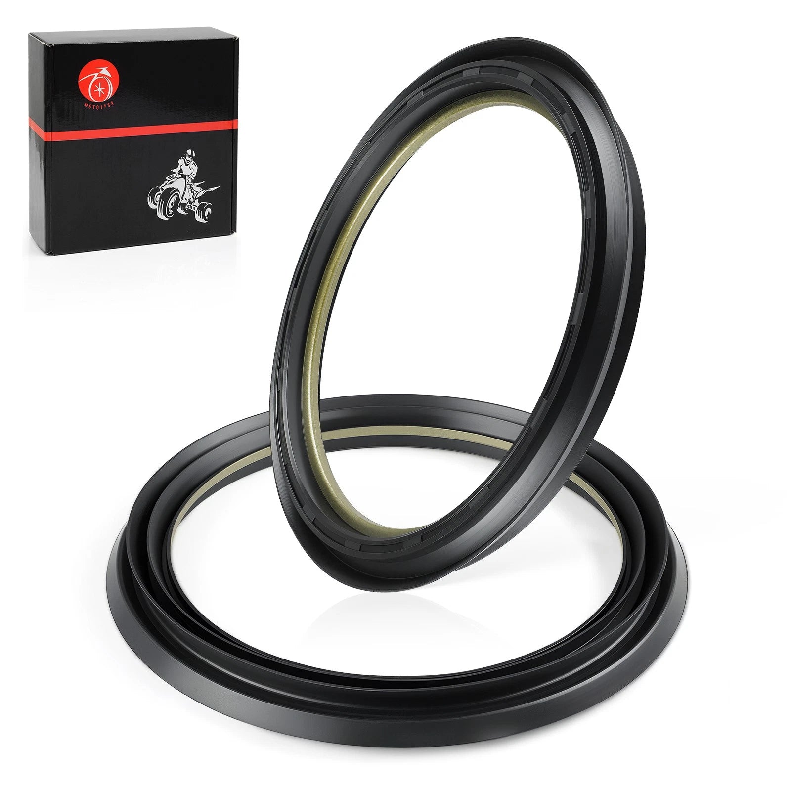 2X Front Brake Drum Dust Seal for Honda Foreman 450 S/ES TRX450FE/FM (2002–2004)