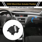 HVAC Heater Blend Door Actuator for Toyota Solara (2004–2008) No. 8710607080, 8710641040