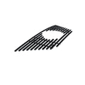 Upper Stainless Steel Black Billet Grille Insert for Nissan Rogue (2017–2020)