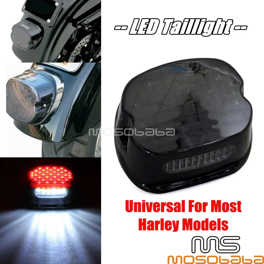 Smoke Taillight Lens for Harley Dyna Super Glide FXD (2006-2017)
