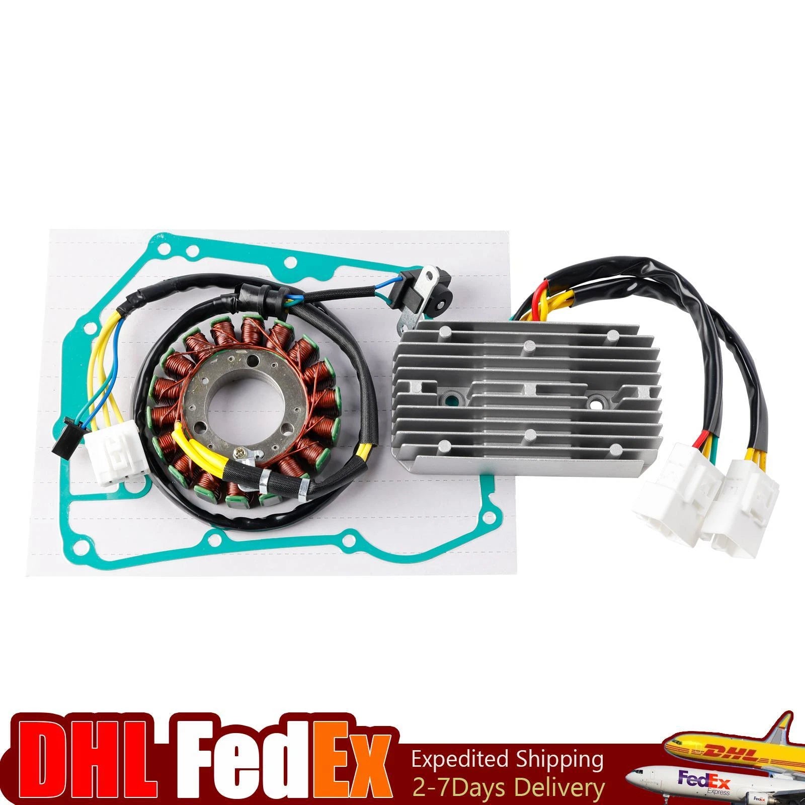 Stator Generator Regulator Rectifier Gasket for SYM GTS 300 EFI (2009–2011)