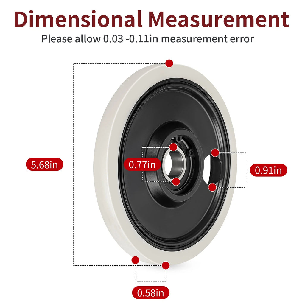 2pcs Plain Wheel Assembly 1590457 for Polaris Rush 600 800 850 RMK 600 (2012–2022)