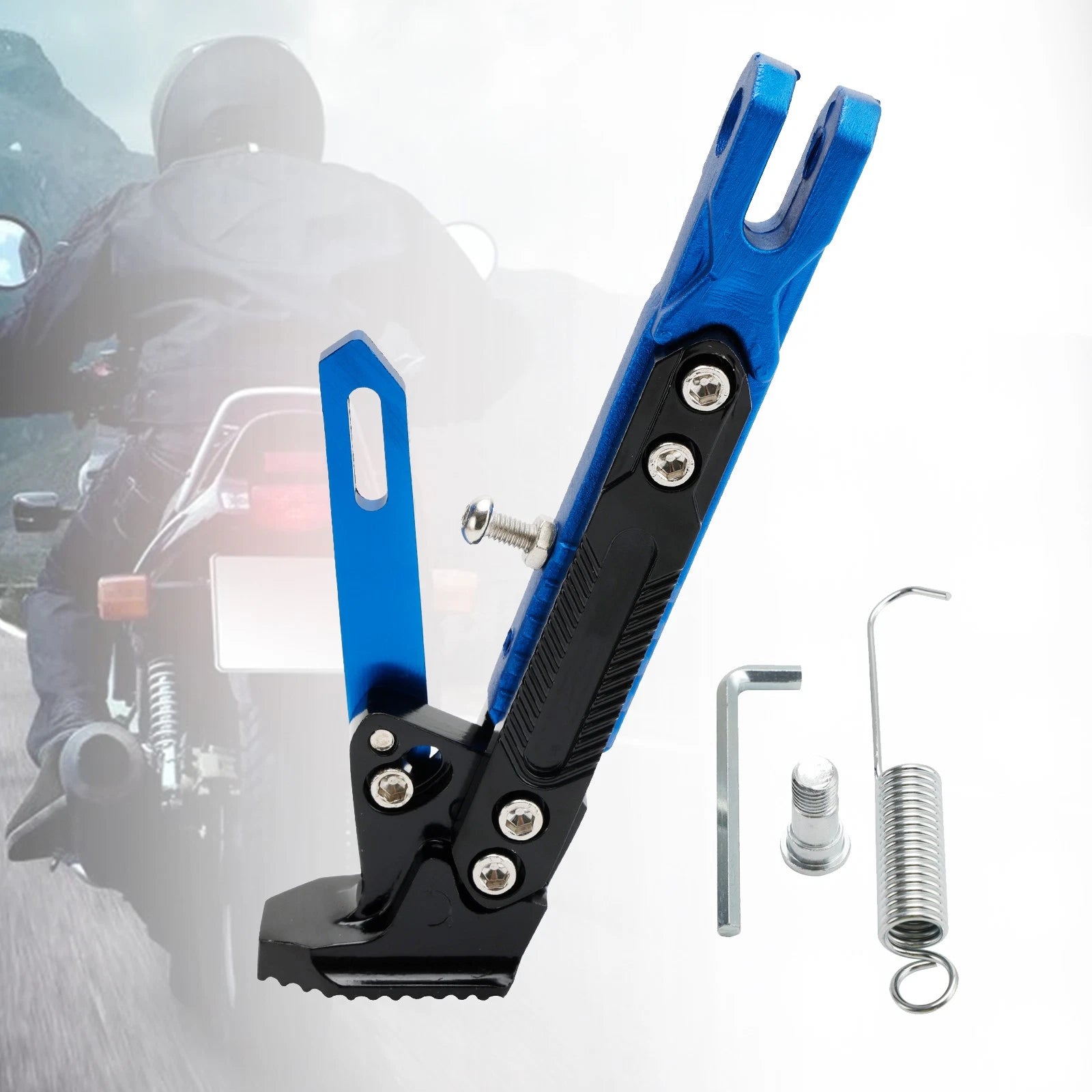 Adjustable Kickstand Parking Bracket for Electric Motorbike