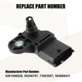 Boost Pressure Sensor for Fiat, Opel, Saab, Jeep, Honda, Ford, Suzuki, Nissan