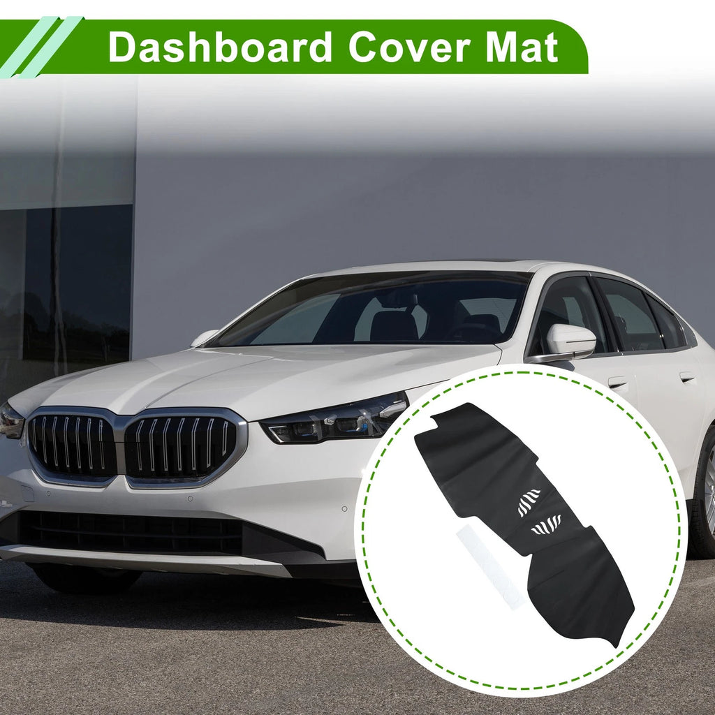 Dashboard Cover Mat for BMW X5 X6 (2019–2022) Black