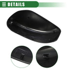 Pair Rearview Mirror Covers for Nissan Altima (2013–2018) Gloss Black
