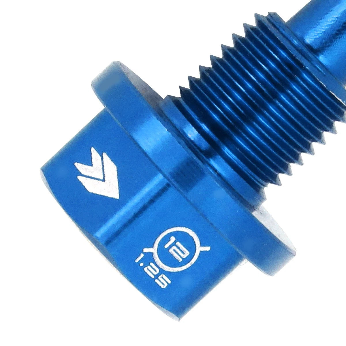 NRG Innovations NOP-200BL Aluminum Magnetic Engine Oil Drain Plug Bolt for