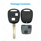 Complete Transponder Remote Key 304MHz Chip 60120 for Toyota Prado (2003–2009)