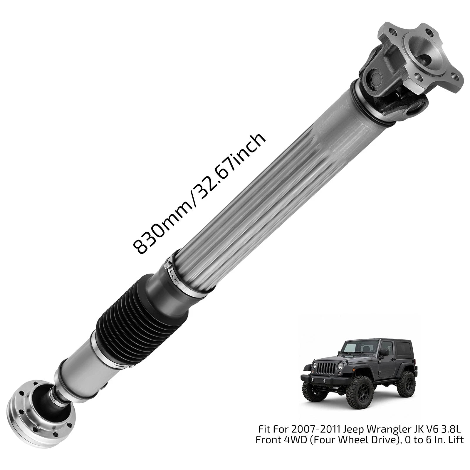 Front Drive Shaft Prop Shaft for Jeep Wrangler JK (2007–2011) 938-102