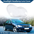 Front Right Headlight Lens Cover for Mercedes-Benz (2003-2009)