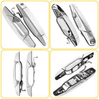 2X Chrome Exterior Door Handles for Chevy Silverado