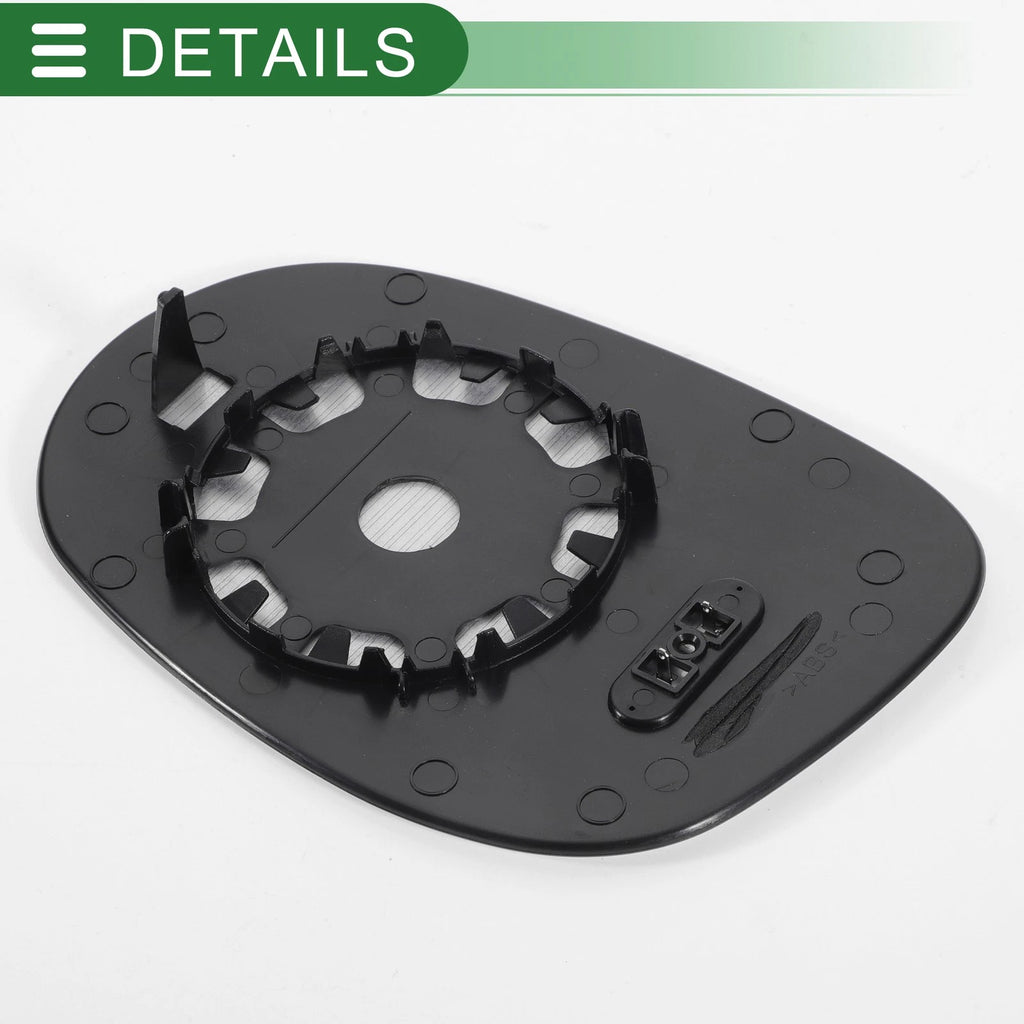 Right Side Heated Convex Mirror Glass for Ford Ka (2008–2017)