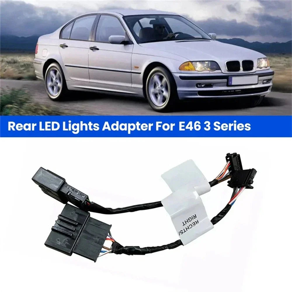 Rear Light Adapter Cables for BMW E46 (2000-2007)