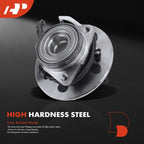 2X Front Wheel Bearing Hub for Ford Expedition Lincoln 4WD (2000–2002)