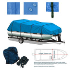 Premium Trailerable Pontoon Boat Cover for Tahoe Classic (24 ft)