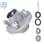 Set of 4 Trailer Bearings Kit for 2000 lb Trailer Hub Spindle Axles (4 on 4")