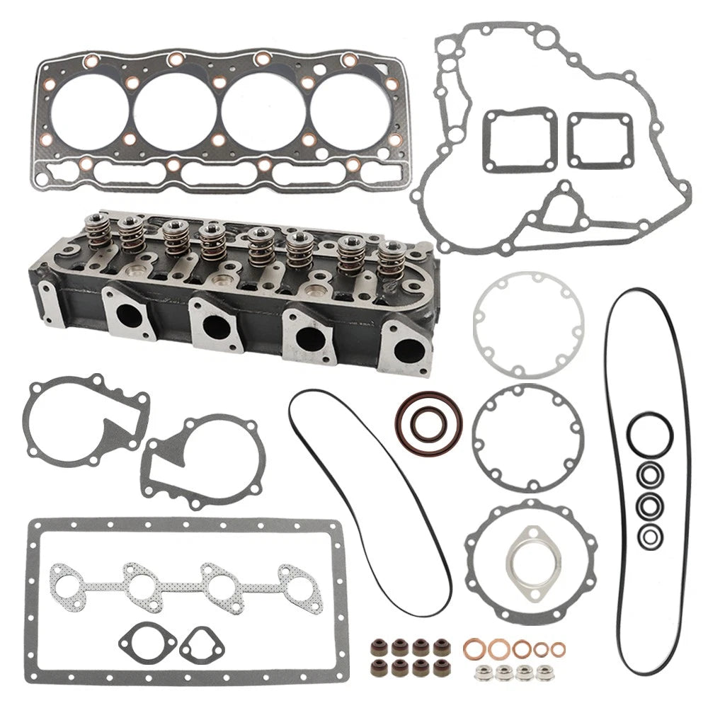 Complete Cylinder Head & Gasket Kit for Kubota V1505