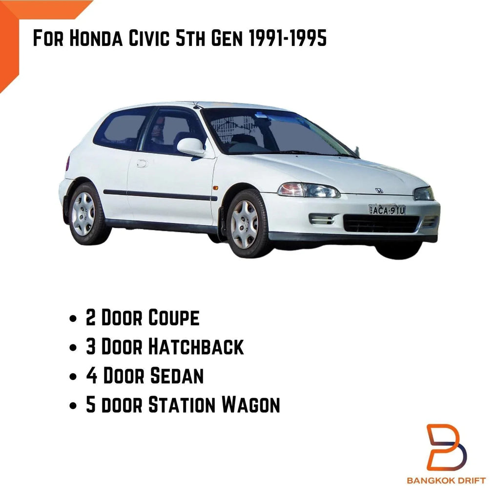 Front Door Glass Run Channel for Honda Civic (1991-1995)