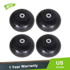 Set of 4 Anti-Scalp Wheels for Scag Turf Tiger/Cat/Cheetah