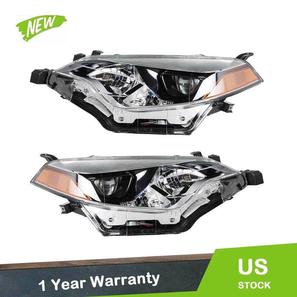 Projector Headlight Assembly Halogen for Toyota Corolla (2014–2016)