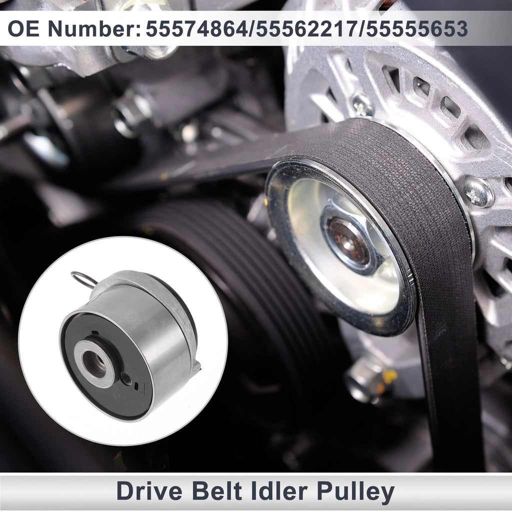 Drive Belt Idler Pulley for Chevrolet Cruze (2011–2015) No. 55574864