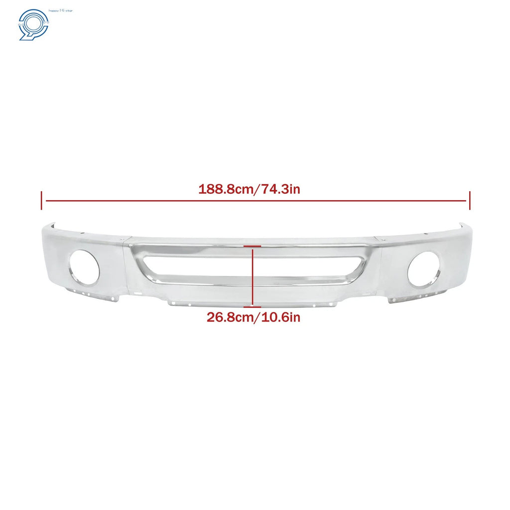 Chrome Split Bumper for Ford F-150 Lincoln Mark LT (2006-2008)