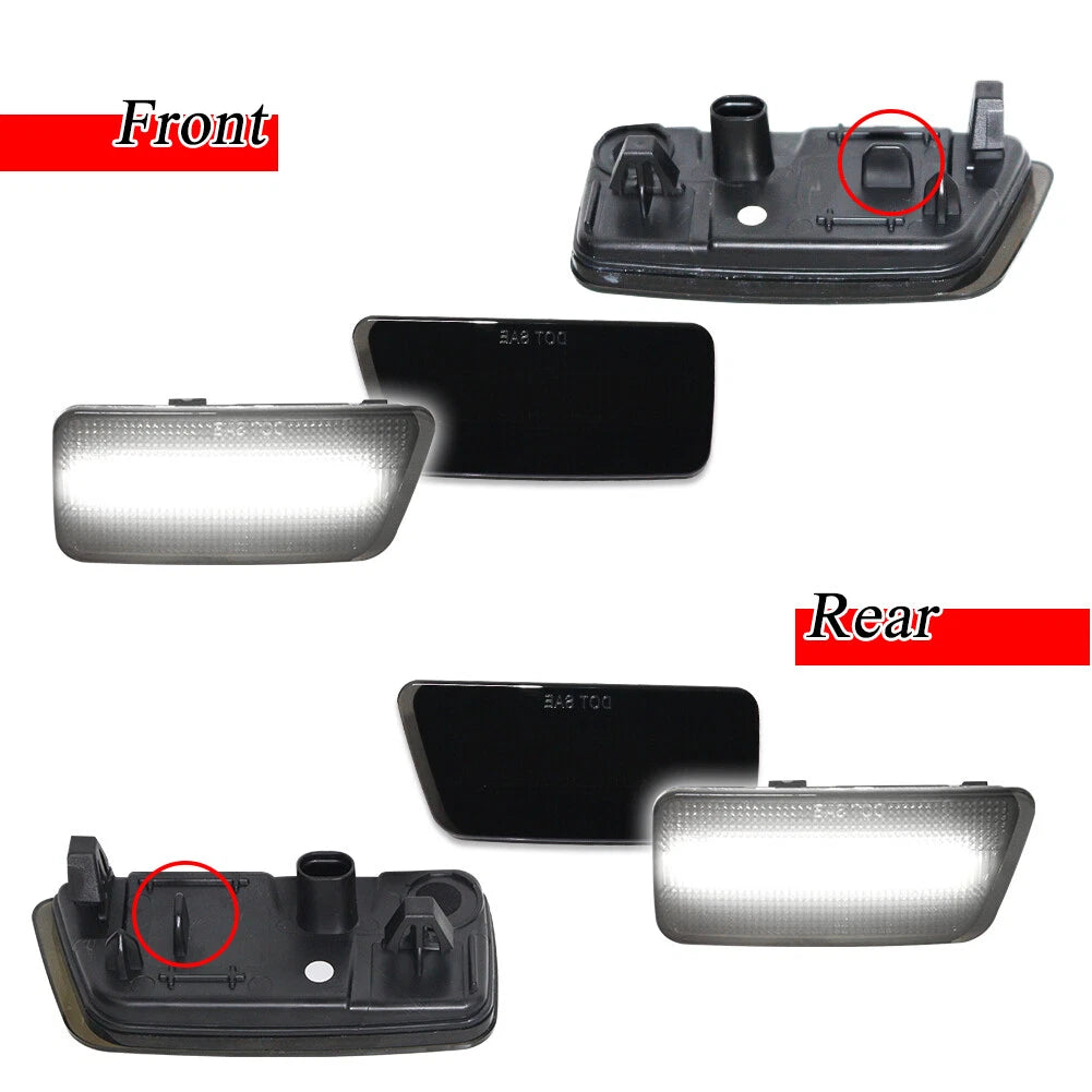 Smoked LED Side Marker Lights for Ford Bronco Sport (2021–2024)