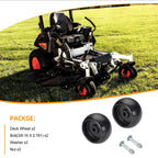 2 x Deck Wheels Kit for Ferris Simplicity Snapper Pro