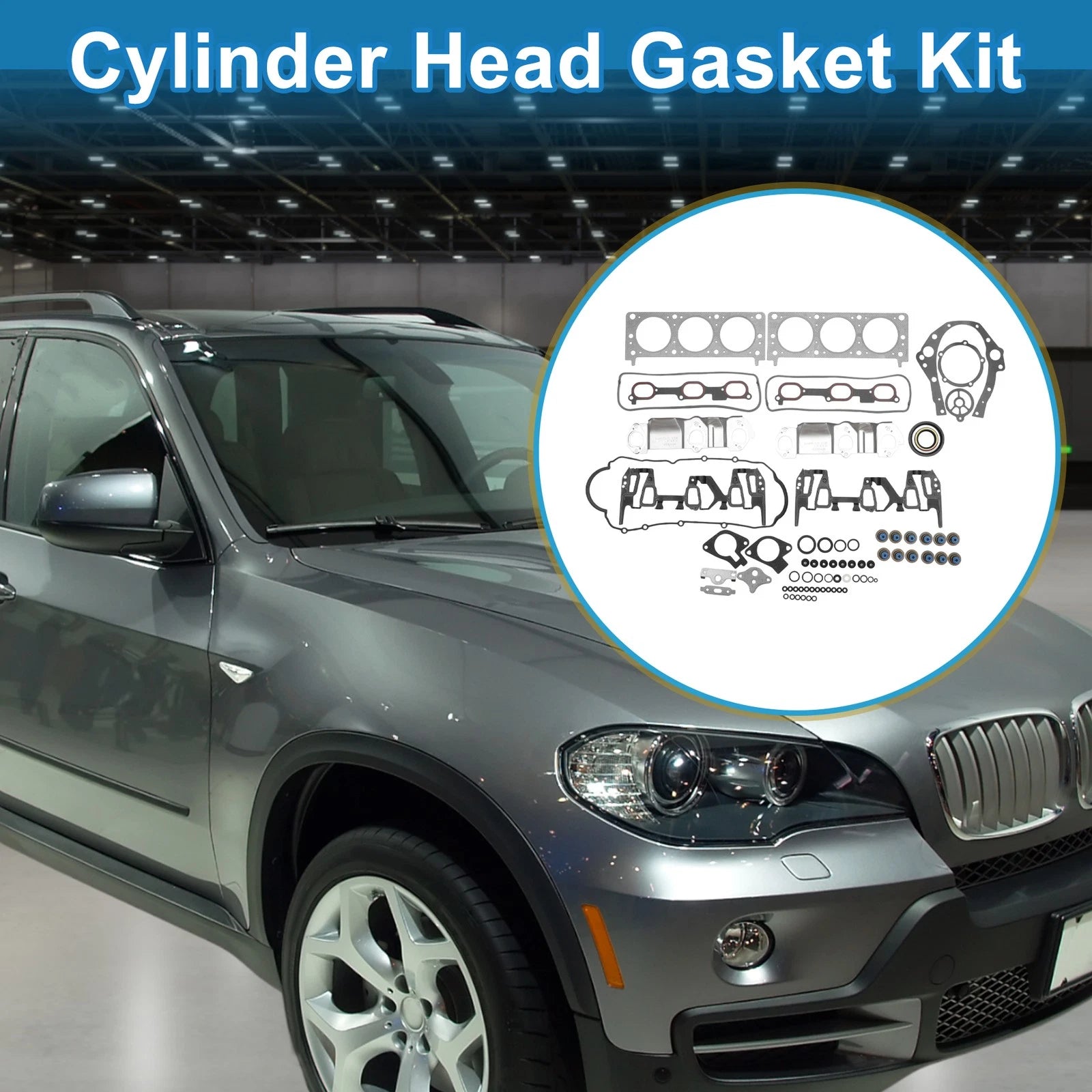 Cylinder Head Gasket Kit for Chevrolet Equinox Pontiac Torrent 3.4L (2005–2009)