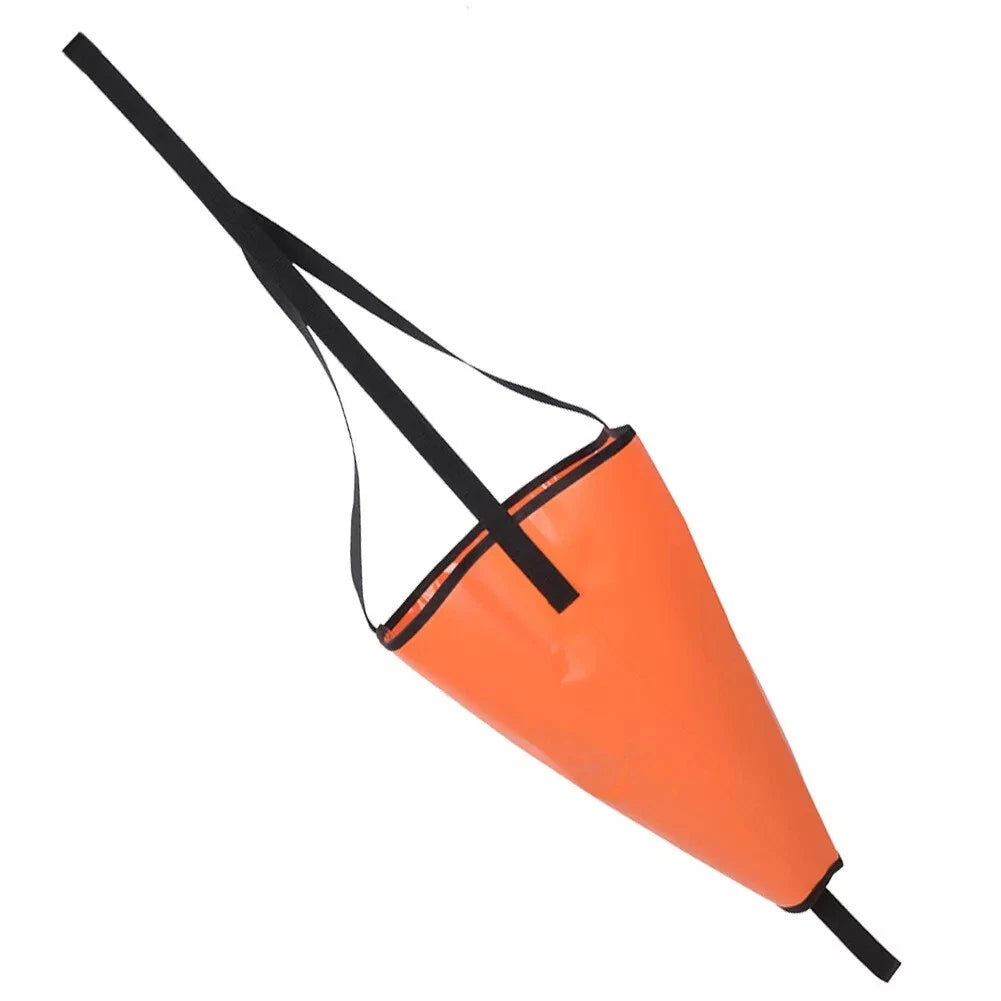 1pc PVC Sea Anchor for Kayaks and Boats with Reinforced Strap