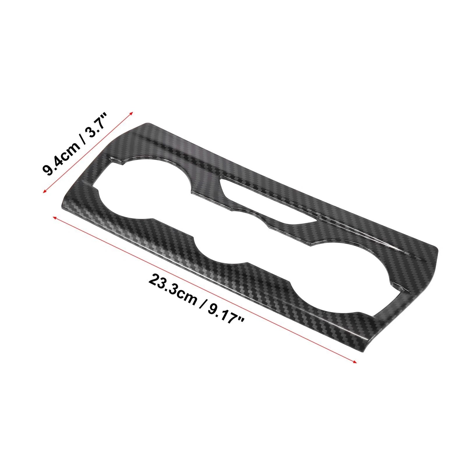 Carbon Fiber Dashboard Air Condition Panel Cover for Subaru Crosstrek (2018–2023)