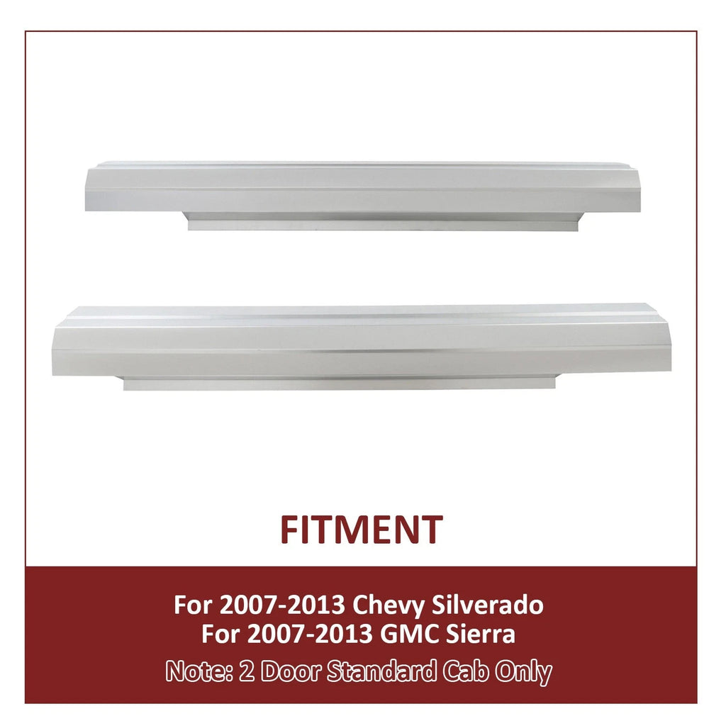 Slip-on Rocker Panels for Chevy Silverado 1500 (2007–2013)