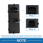 Front Driver Side Power Window Switch for Ford F-150 (2011–2014)