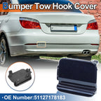 Rear Car Bumper Tow Hook Cover for BMW 528i 535i 550i (2011–2016) No. 51127178183 Dark Blue