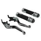 Titan Extendable Brake Clutch Lever Grip Set for BMW S1000XR (2015-2021)