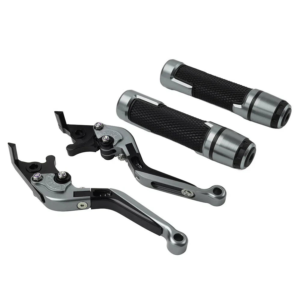 Titan Extendable Brake Clutch Lever Grip Set for BMW S1000XR (2015-2021)