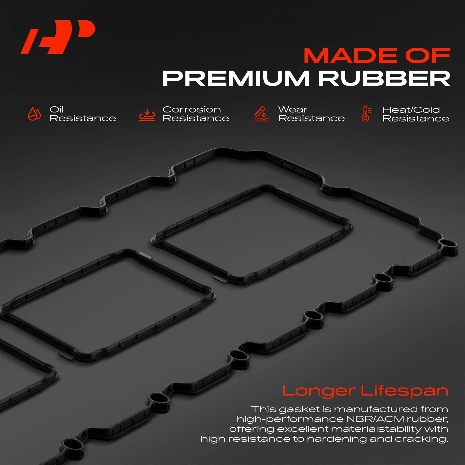 Valve Cover Gasket Set for Jeep Wrangler (2003–2006)