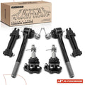 Set of 6 Tie Rod Adjusting Sleeves for Chevy C20 P20 R20 R2500 R30 (1970–1999)