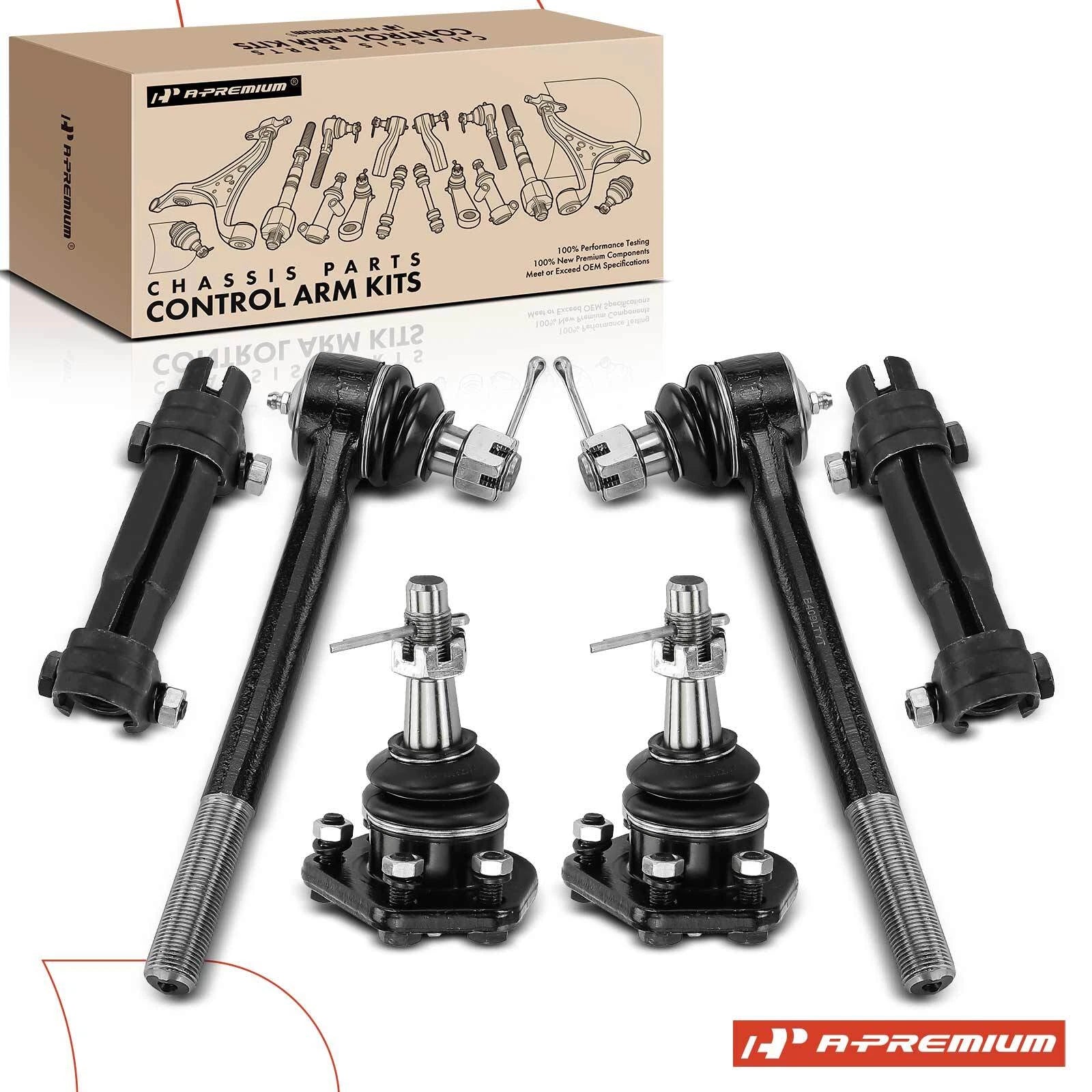 Set of 6 Tie Rod Adjusting Sleeves for Chevy C20 P20 R20 R2500 R30 (1970–1999)