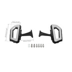 Rider & Passenger Floorboards for Harley Road Glide (1993-2025)