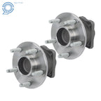Pair of Rear Wheel Bearing Hub Assembly for Chevrolet HHR Malibu (2004–2010)