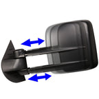 Left Side Heated Towing Mirror for Silverado/Sierra (2007–2014)